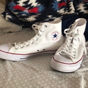 Converse - White, size 9